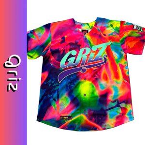 GRiZ Infra Rad Button Up Baseball Jersey